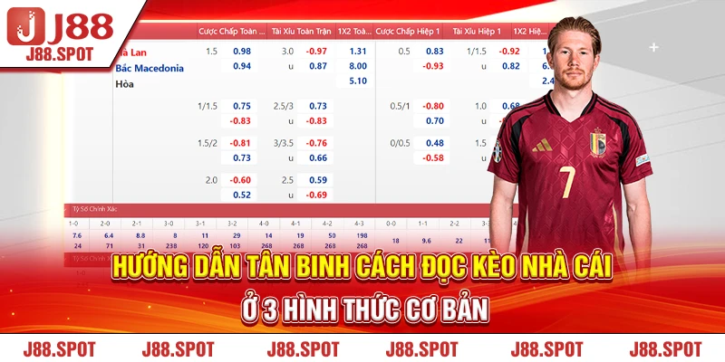 Hướng dẫn tân binh cách đọc kèo nhà cái ở 3 hình thức cơ bản