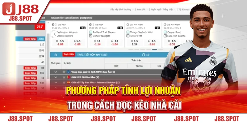 Phương pháp tính lợi nhuận trong cách đọc kèo nhà cái