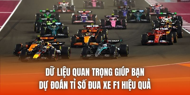 Dữ liệu quan trọng giúp bạn dự đoán tỉ số đua xe F1 hiệu quả